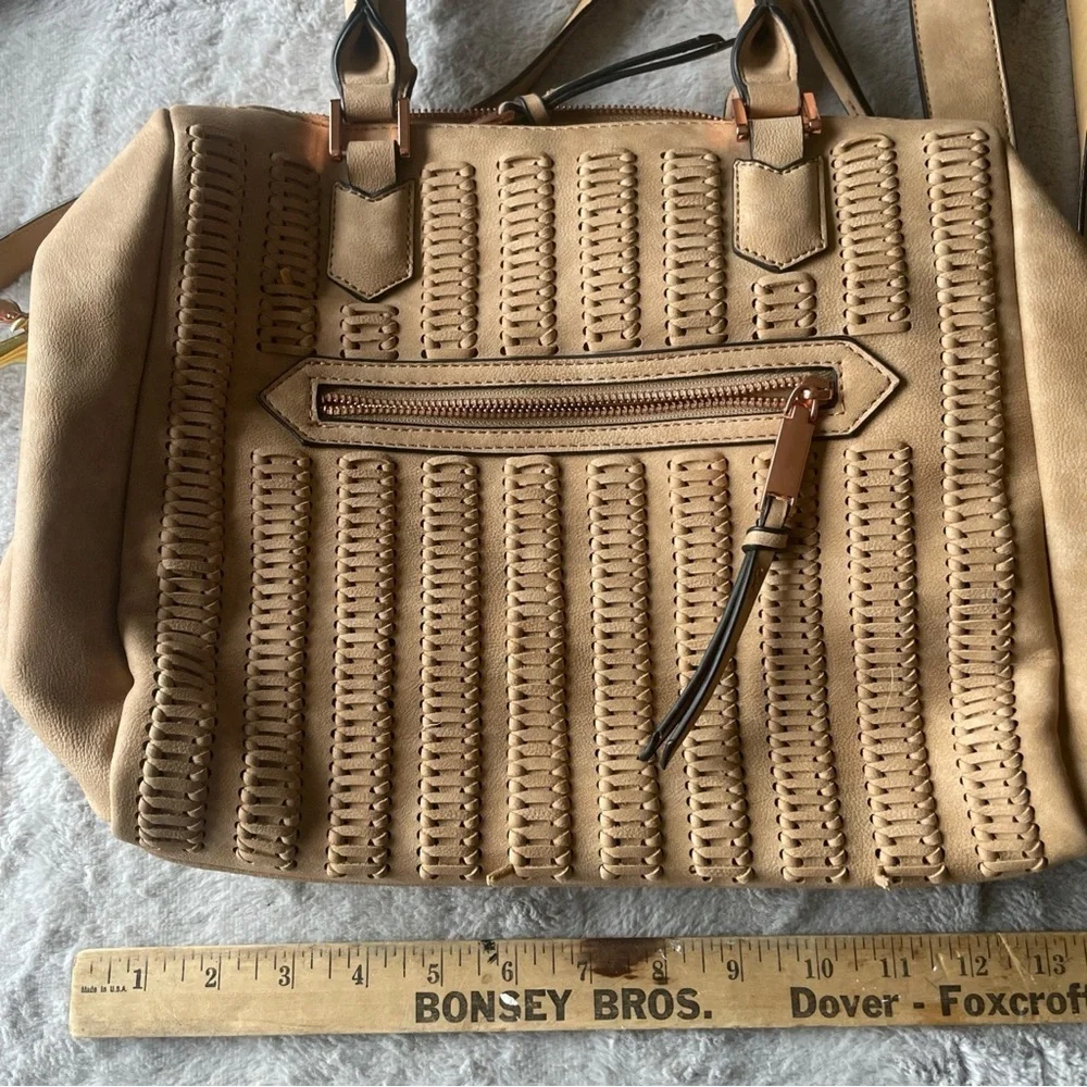 Free people Davie vegan leather satchel